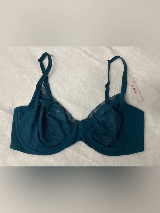 Soma Other - NWT Soma Unlined Perfect Coverage Bra With Underwire Size 36DD Dark Harbour